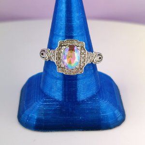 Square Diamond Ring Size 9 - Fragrant Jewels